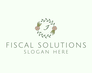 Floral Event Styling Lettermark logo design