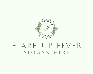 Floral Event Styling Lettermark logo design