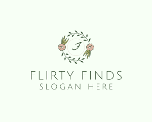 Floral Event Styling Lettermark logo design