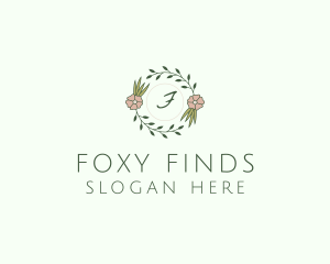 Floral Event Styling Lettermark logo design