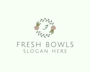 Floral Event Styling Lettermark logo design