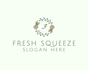 Floral Event Styling Lettermark logo design