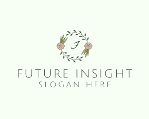 Floral Event Styling Lettermark logo design