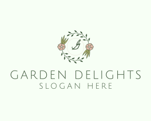 Floral Event Styling Lettermark logo design