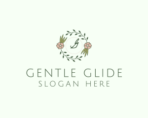 Floral Event Styling Lettermark logo design