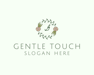 Floral Event Styling Lettermark logo design