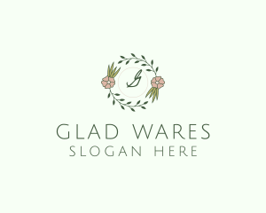 Floral Event Styling Lettermark logo design