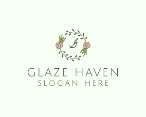 Floral Event Styling Lettermark logo design