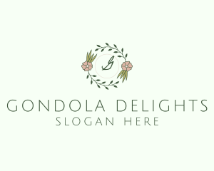 Floral Event Styling Lettermark logo design