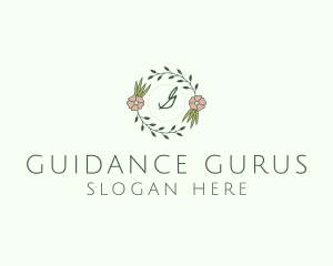 Floral Event Styling Lettermark logo design