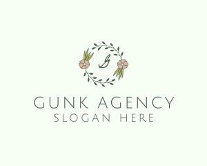 Floral Event Styling Lettermark logo design