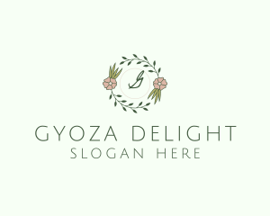 Floral Event Styling Lettermark logo design