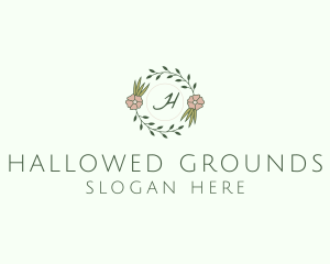 Floral Event Styling Lettermark logo design