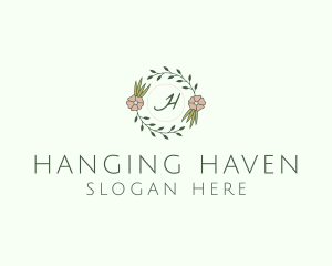 Floral Event Styling Lettermark logo design