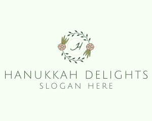 Floral Event Styling Lettermark logo design