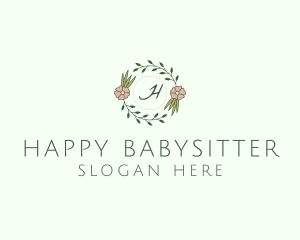 Floral Event Styling Lettermark logo design