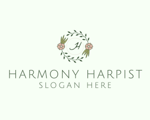 Floral Event Styling Lettermark logo design