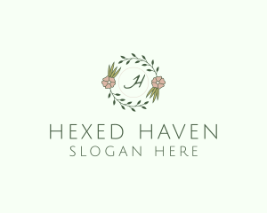 Floral Event Styling Lettermark logo design