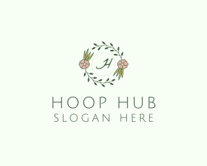 Floral Event Styling Lettermark logo design