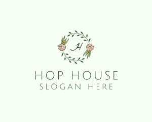 Floral Event Styling Lettermark logo design