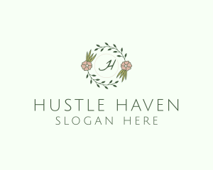 Floral Event Styling Lettermark logo design