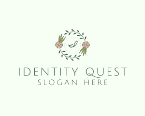 Floral Event Styling Lettermark logo design