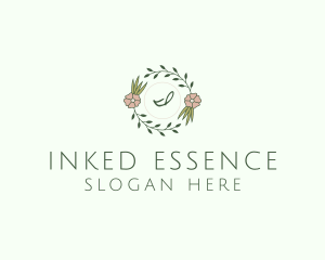 Floral Event Styling Lettermark logo design