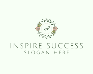 Floral Event Styling Lettermark logo design