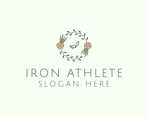 Floral Event Styling Lettermark logo design