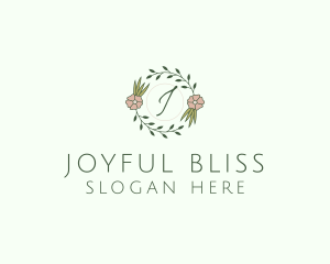 Floral Event Styling Lettermark logo design