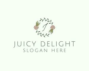 Floral Event Styling Lettermark logo design