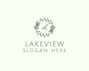 Floral Event Styling Lettermark logo design