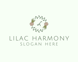 Floral Event Styling Lettermark logo design