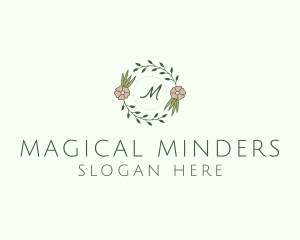 Floral Event Styling Lettermark logo design