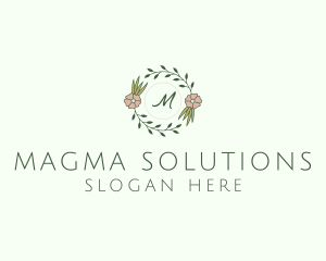 Floral Event Styling Lettermark logo design