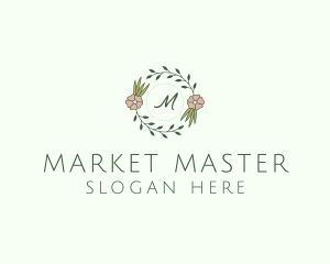 Floral Event Styling Lettermark logo design