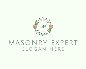 Floral Event Styling Lettermark logo design