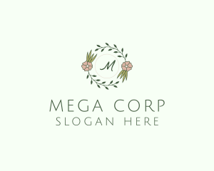 Floral Event Styling Lettermark logo design