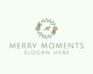 Floral Event Styling Lettermark logo design