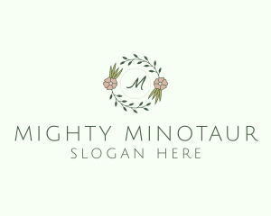 Floral Event Styling Lettermark logo design