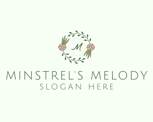 Floral Event Styling Lettermark logo design