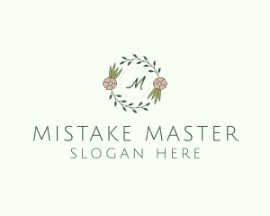 Floral Event Styling Lettermark logo design