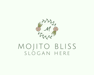 Floral Event Styling Lettermark logo design