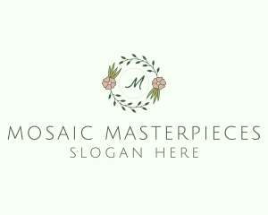 Floral Event Styling Lettermark logo design