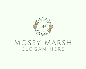 Floral Event Styling Lettermark logo design