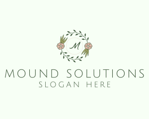 Floral Event Styling Lettermark logo design