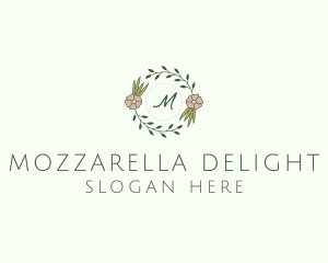 Floral Event Styling Lettermark logo design