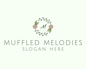 Floral Event Styling Lettermark logo design