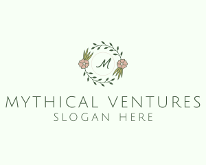 Floral Event Styling Lettermark logo design