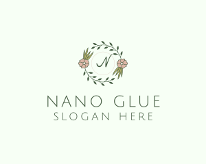 Floral Event Styling Lettermark logo design